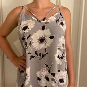 Floral tank top